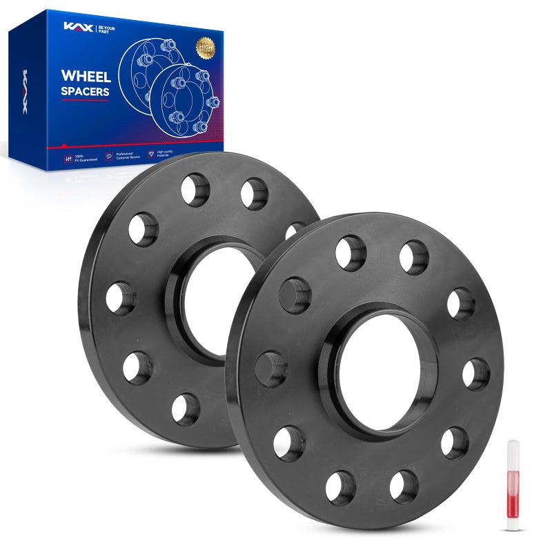 KAX 5x45 Wheel Spacers05 inch Hub Centric Wheel Spacers fit for RAV4 Camry ES350 Highlander Sienna RX350 ES330 RX330 xB ES300 IS250 with 601mm Hub Bore2Pcs
