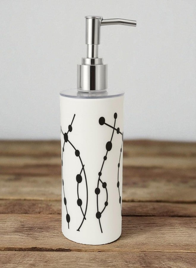 LAGET® Liquid Soap/Shampoo/Sanitizer/Lotion Dispenser Plastic Bottle with Pump for handwash in Bathroom/Kitchen Sink Pack of 2 Marble Print(300 Ml Each) - Image 4