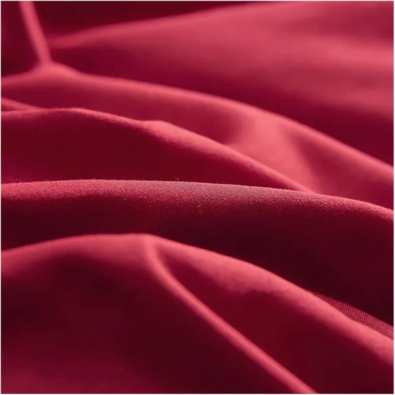 Bed Skirt Non-Slip Mattress Cover Bedsheet Bedspread Solid Color Ruffled Bedroom(Blue,1PC 120cmx200cm) - Image 2