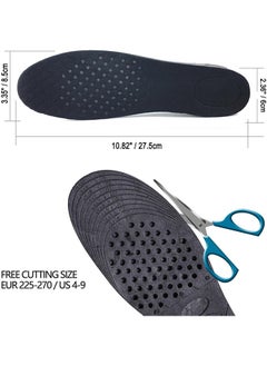 HY Height Increase Insoles for Men Women, 3 Layer 2.36'' Air Cushion Shoe Lift Shoe Pad Kit Air Cushion Heel Inserts (2.36" / 6cm)  - Image 2