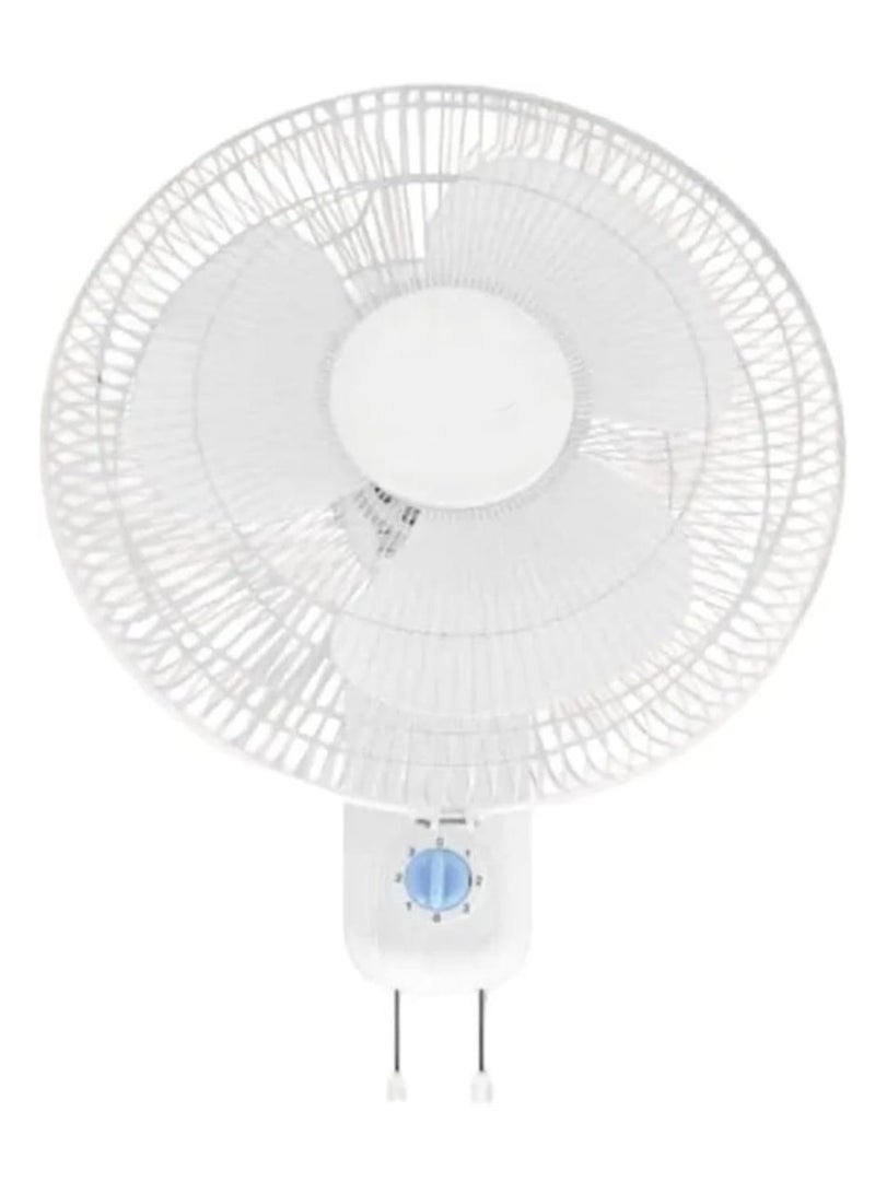 مروحة حائط متطورة بقطر 43 سم وارتفاع 58 سم مزودة بـ 3 سرعات قابلة للتعديل وتصميم عصري موفر للمساحة مثالية للمنازل والمكاتب لضمان توزيع هواء مثالي وهادئ تماماً - Image 1