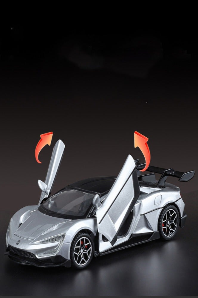 general PUBG Themed Toy Car 1:32 Alloy Yangwang U9 Model Collectible for Gamers - Image 2