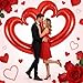 Soochat 43inch Heart Balloons Romantic Large Red Heart foil Balloons for Valentines Day Wedding Party Decorations 2Pcs - Image 4