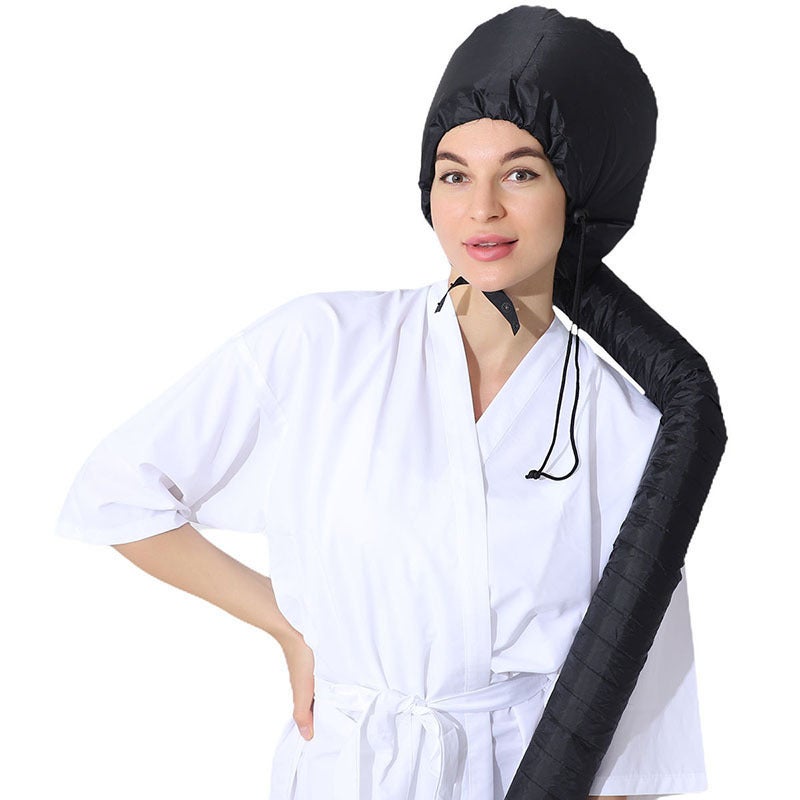 Generic Factory Supply Hair Dryer Hat Household Hair Dryer Hat Headset Drying Hat Upgraded Hair Dryer Hat Black dry hair cap [new upgraded card deduction]