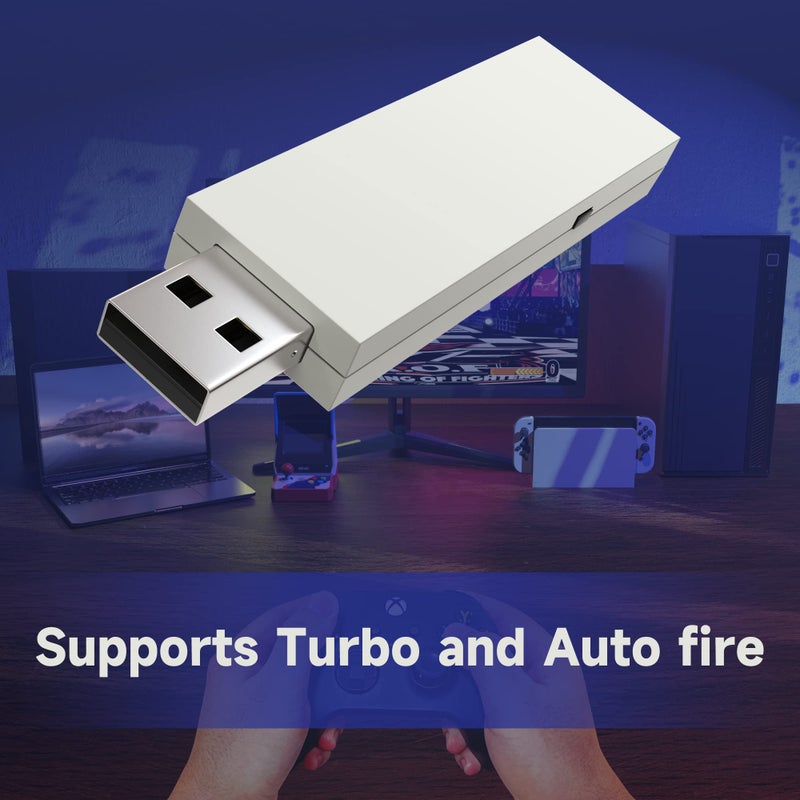 MAYFLASH Magic NS Wireless Bluetooth Controller USB Adapter for Switch/Switch 2, Steam Deck, macOS, Windows, Raspberry Pi and More - Image 4