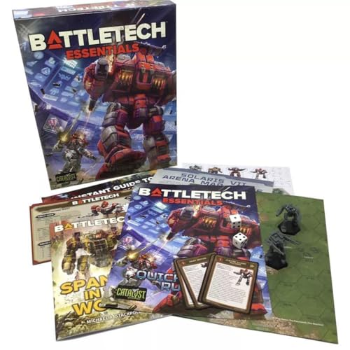 Catalyst Game Labs BattleTech Essentials Miniature Game Strategic Wargame for 12 Players SciFi Mech Wargame Starter Set - Image 5