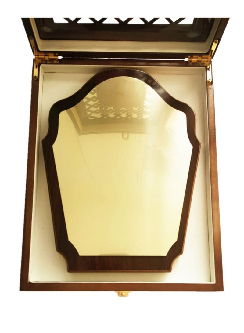 giftex Wooden Award Plaque with Metal Plate - Image 1
