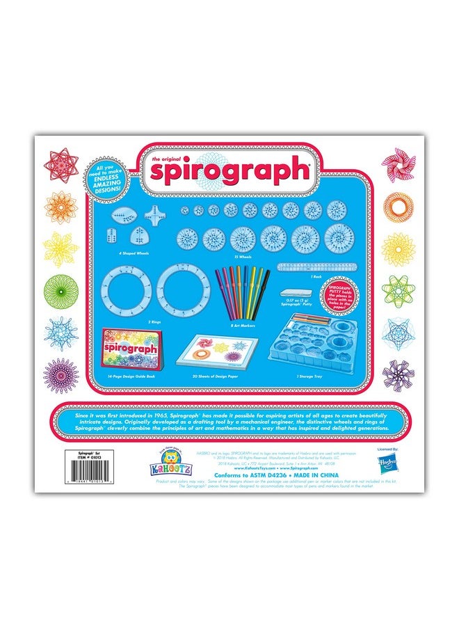 Spirograph - Spirograph The Original Spirograph Kit With Markers - Image 1