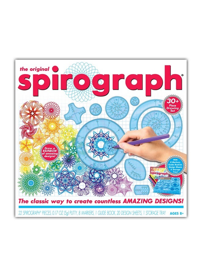Spirograph - Spirograph The Original Spirograph Kit With Markers - Image 1
