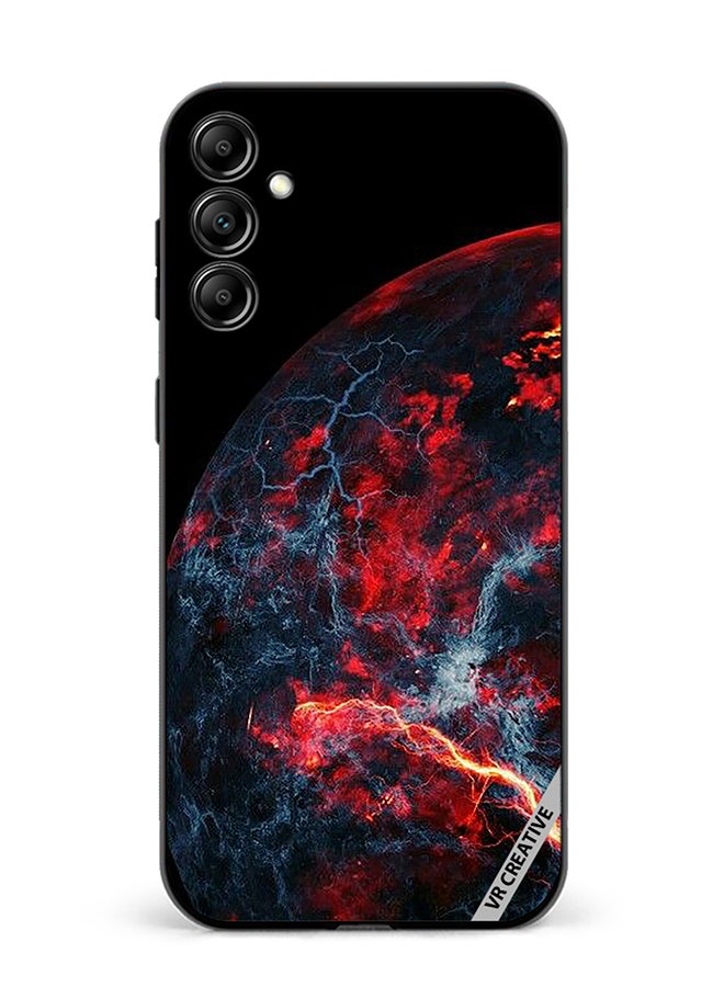 VR CREATIVE Protective Case Cover For Samsung Galaxy A15 5G/A15 Planet Design Multicolour - Image 1