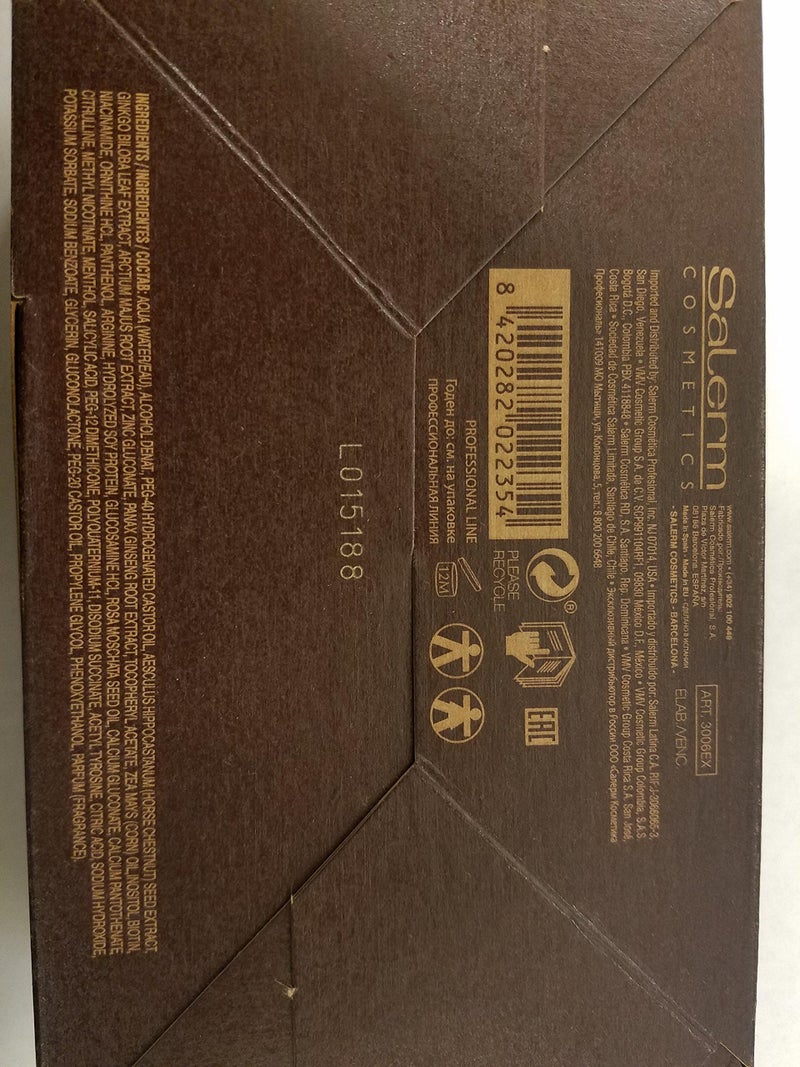 SALERM - Intensive Scalp Serum - Biokera Natura - 6 x 10 ml - Fortifying Hair Treatment for Women and Men - with Ginseng and Ginkgo Biloba - Strengthens Weakened Hair - Image 2