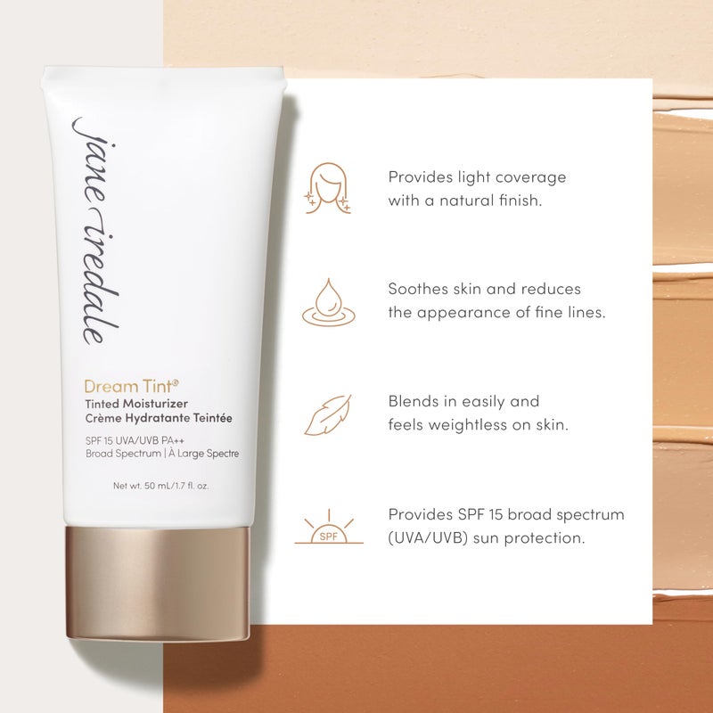 Jane Iredale Dream Tint Moisturizer, 1.7 Fl Oz - Image 3