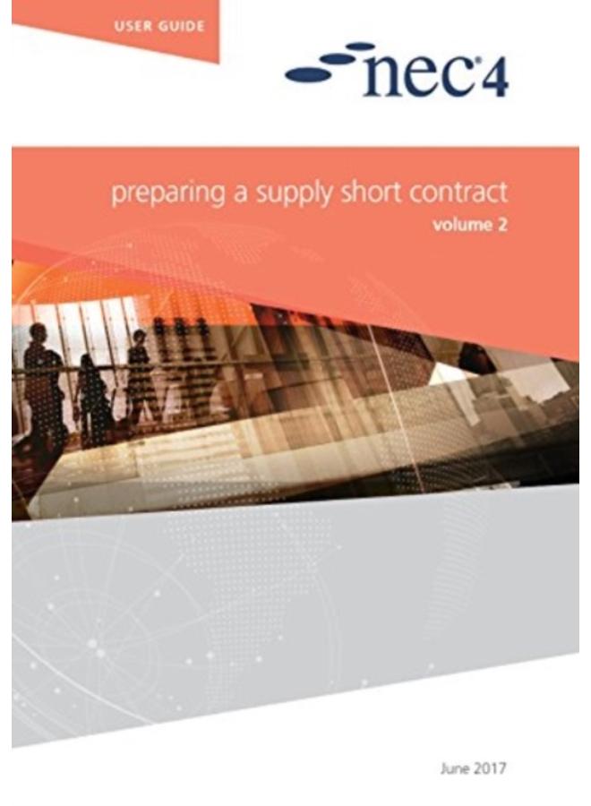 NEC4: Preparing a Supply Short Contract 