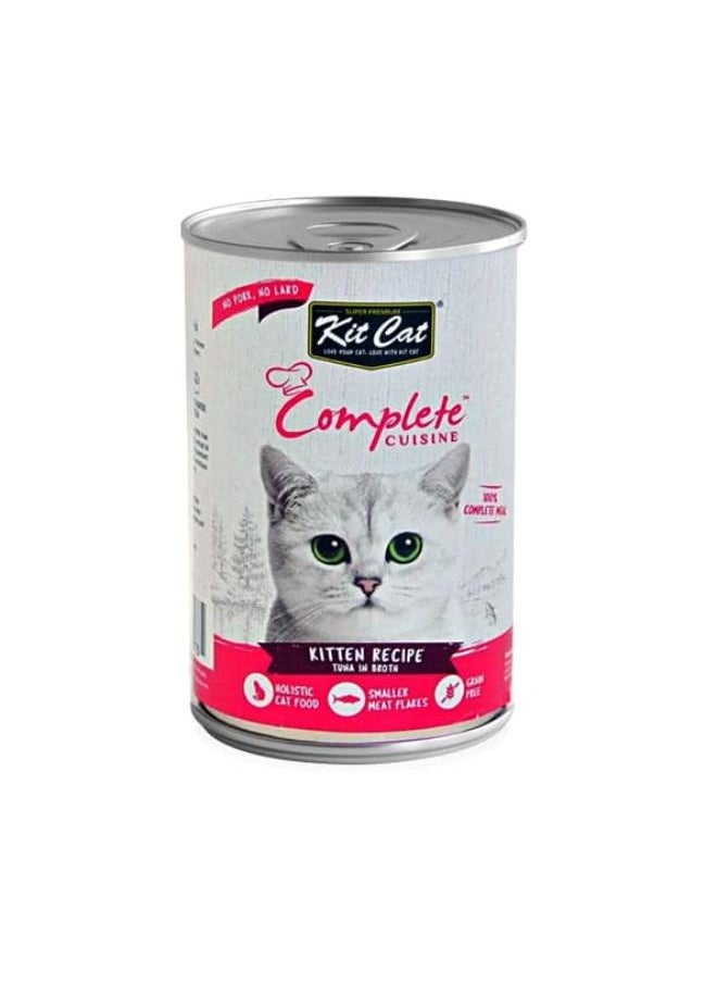 Kit Cat Kit Kat Complete Cuisine Complete Meal Tuna in Gravy for Lectin 150 grams 
