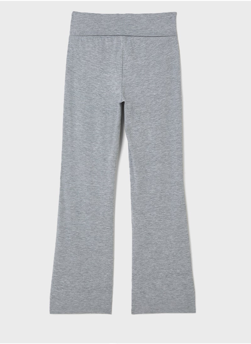 Vero Moda Girl - Kids High Waist Flared Sweatpants - Image 1