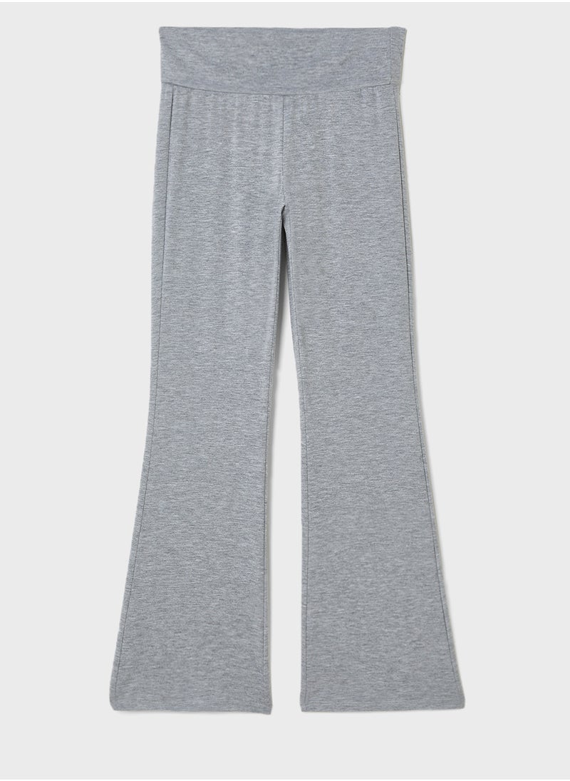 Vero Moda Girl - Kids High Waist Flared Sweatpants - Image 1