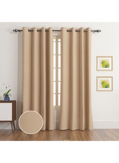 Home Box Uni 4-Piece Blackout Curtain Set 140 x 300 cm  - Image 1