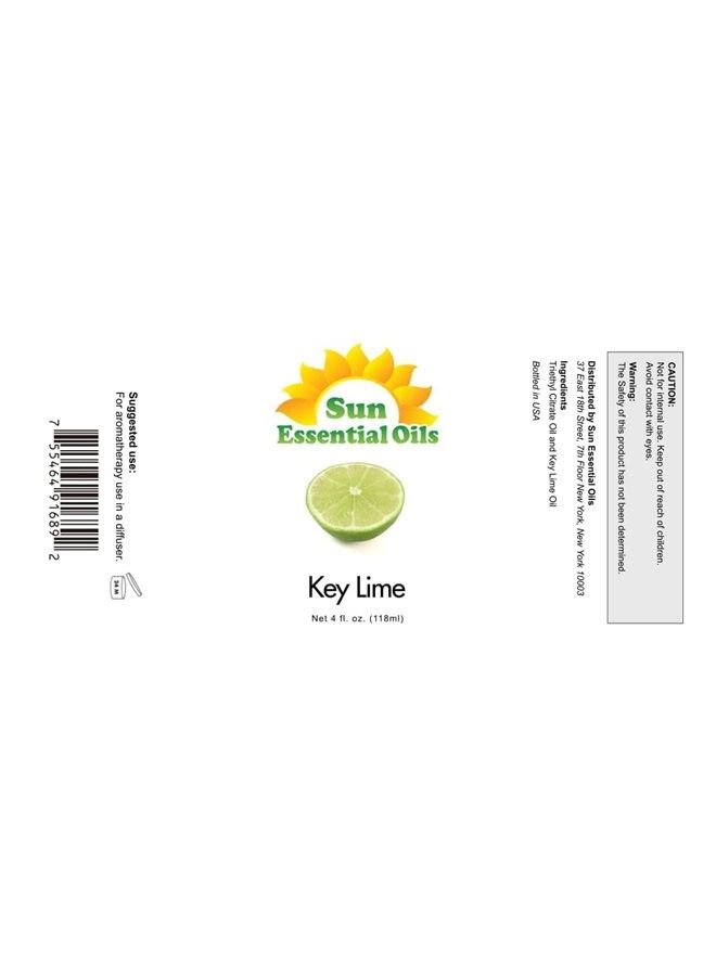 Sun Essential Oils 4oz - Key Lime Essential Oil - 4 Fluid Ounces - Image 2
