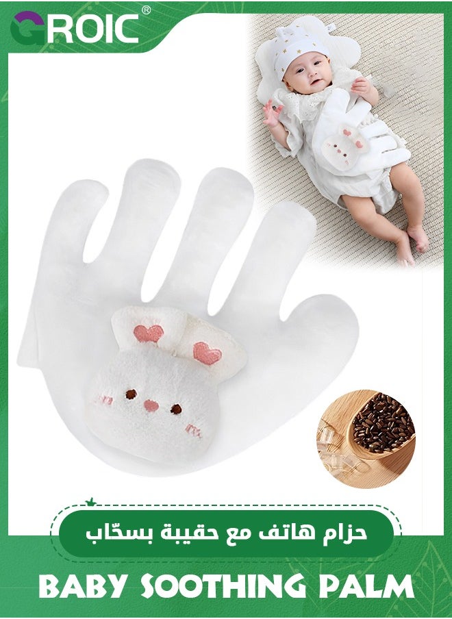 GROIC Baby Soothing Palm, Soft Baby Patting To Sleep Artifact, Baby Anti-Startle Pressure Pillow Anti-Flatulence Accessible Coax Sleeping Pillow, Baby Sleep Soothers  - Image 1