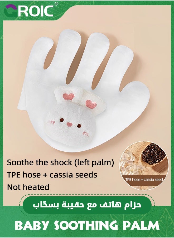 GROIC Baby Soothing Palm, Soft Baby Patting To Sleep Artifact, Baby Anti-Startle Pressure Pillow Anti-Flatulence Accessible Coax Sleeping Pillow, Baby Sleep Soothers  - Image 2