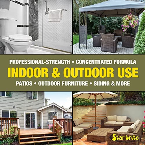 STAR BRITE Outdoor Collection All Surface Mold Stain & Mildew Stain Remover Spray - Cleans & Removes Stains on Contact - 32 OZ Spray (054432) - Image 3