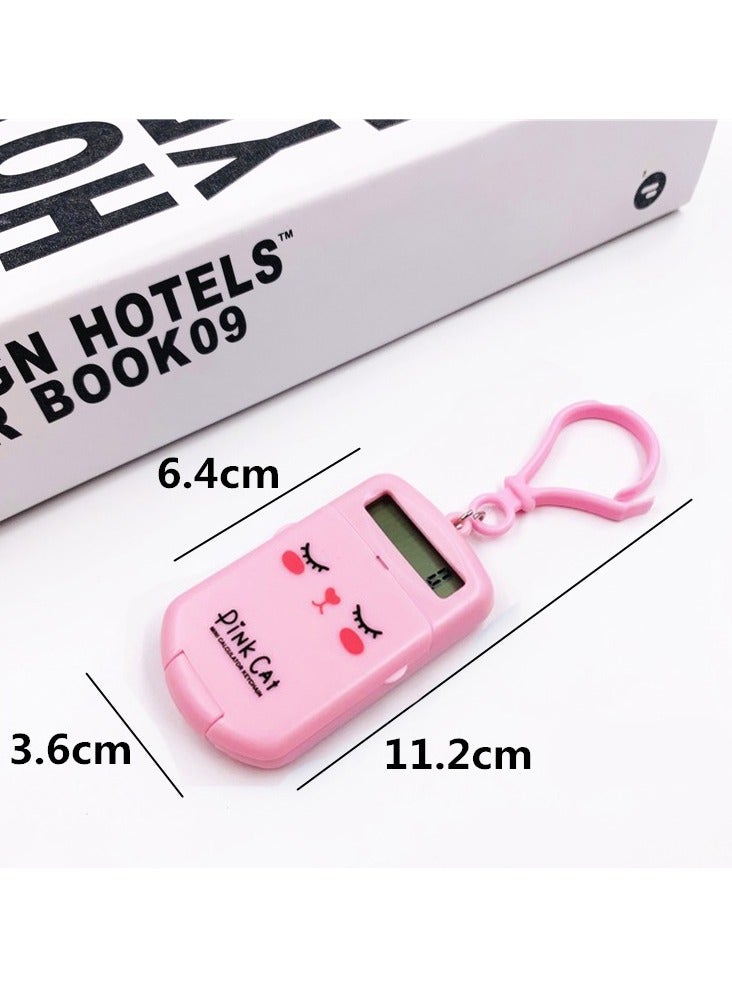 Generic 8-Digit Mini Calculator With Keychain  - Image 3