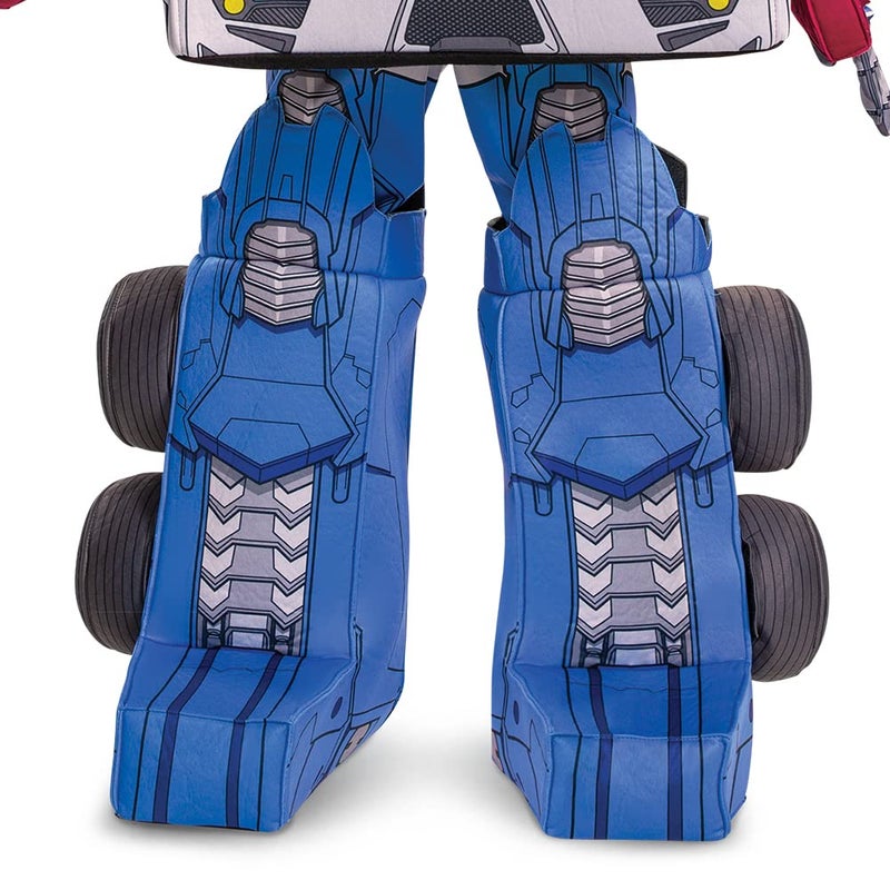 Disguise Kid's Transformers Optimus Prime Convertible Cosplay Costume - Child Semi Truck to Optimus Prime Converting Costume M - Image 4