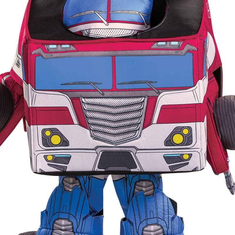 Disguise Kid's Transformers Optimus Prime Convertible Cosplay Costume - Child Semi Truck to Optimus Prime Converting Costume M - Image 3