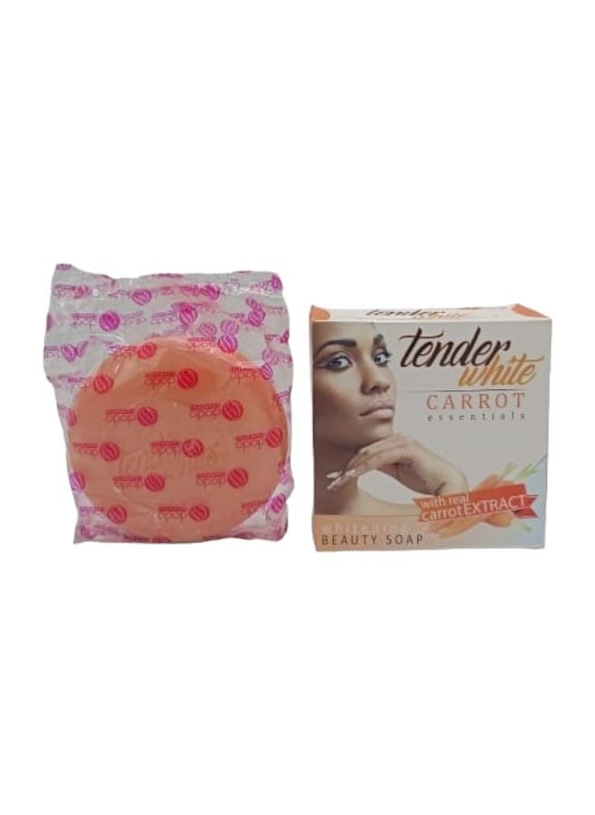 caro Carrot soap tender white 180 grams 
