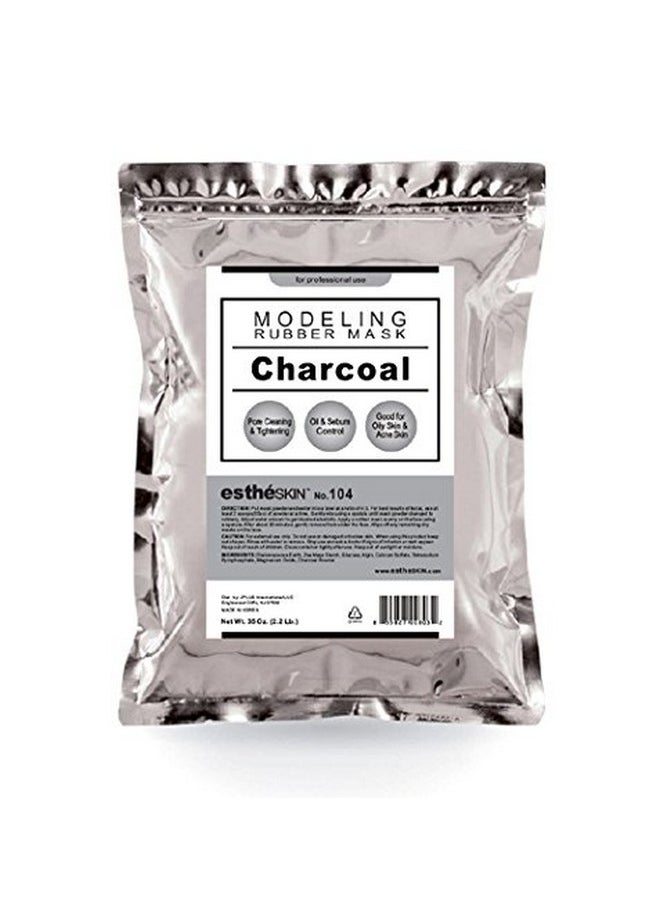 estheskin No.104 Charcoal Modeling Rubber Mask For Professional Use 35 Oz.  - Image 1