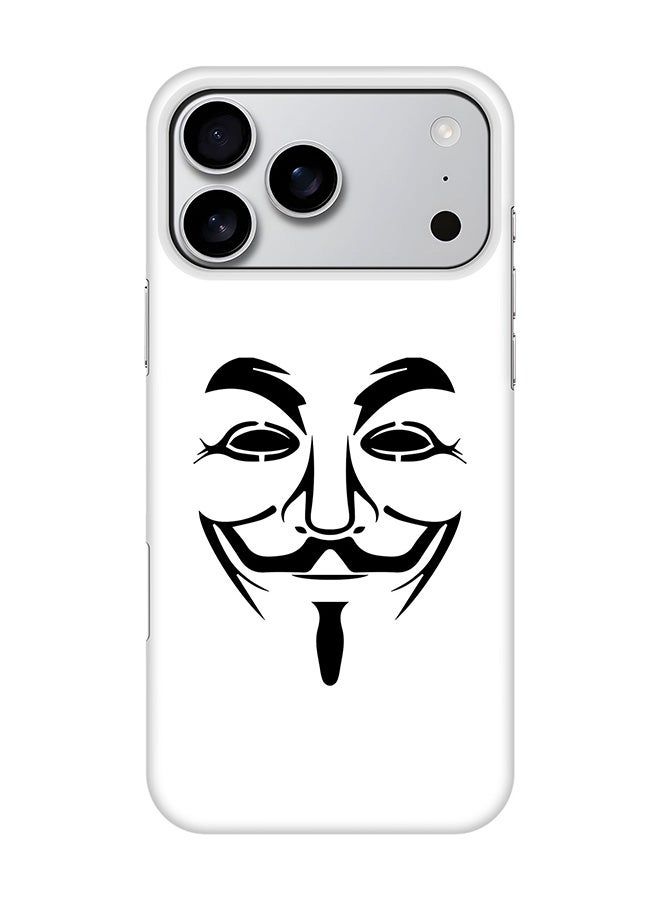 Stylizedd For iPhone 17 Pro Max,Case, [Compatible with MagSafe] Magnetic cover Slim fit Protection Matte, - Vendetta Mask