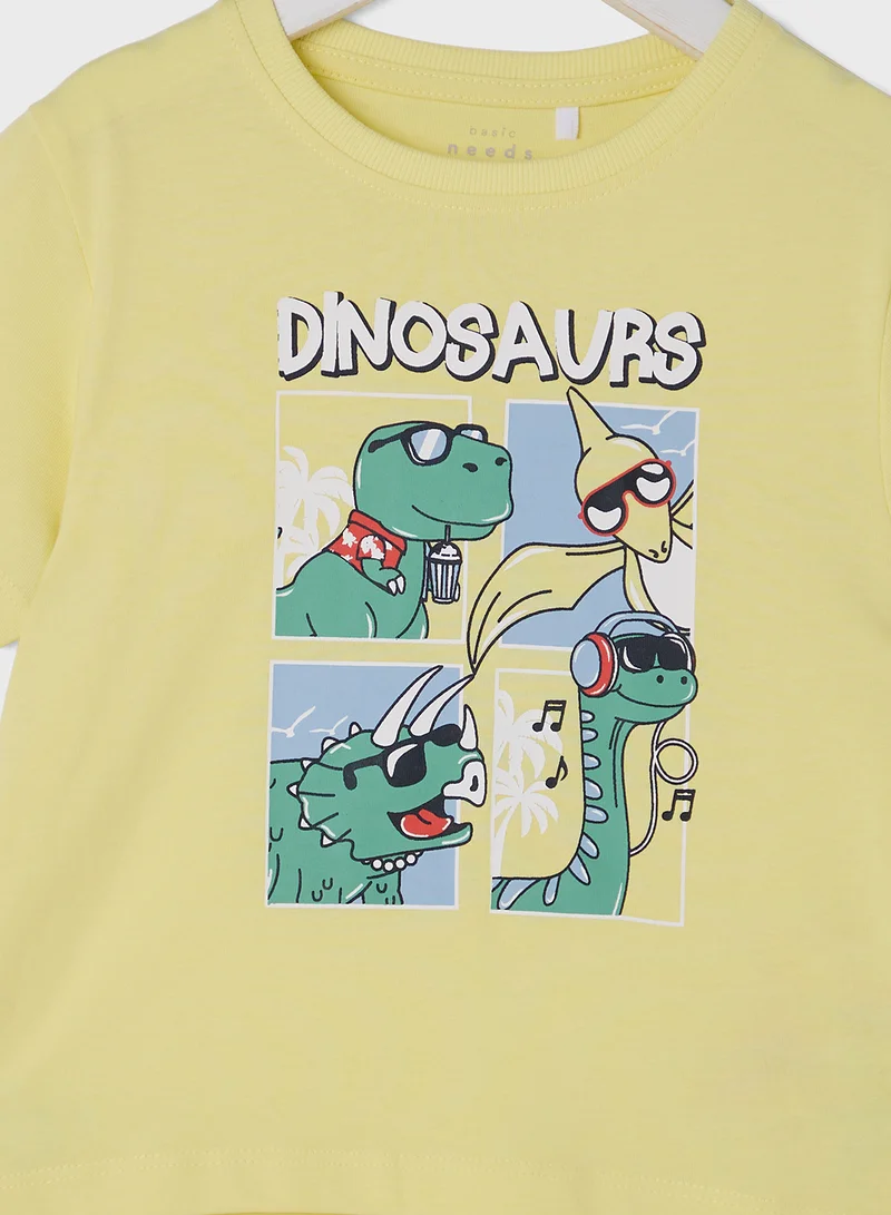 نيم ات Kids Graphic Crew Neck T-Shirt
