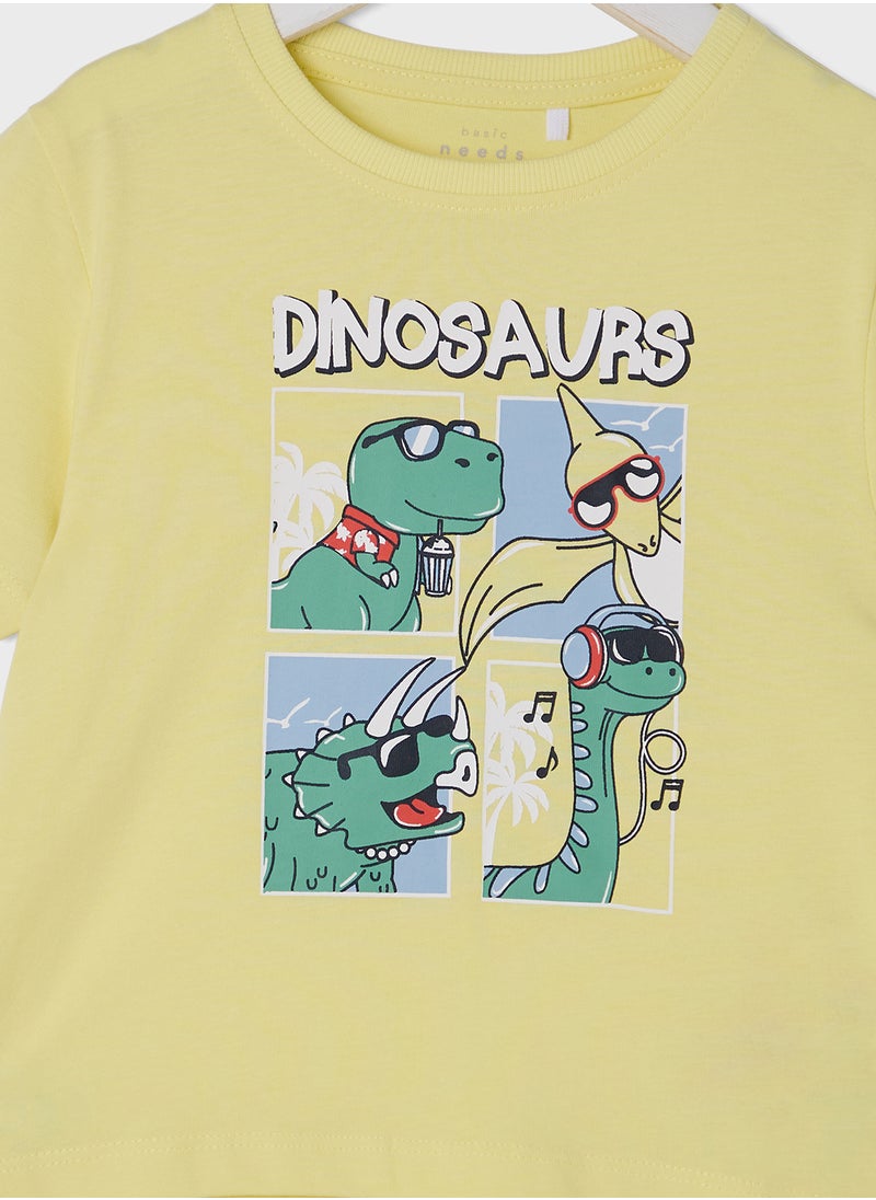 نيم ات Kids Graphic Crew Neck T-Shirt  - Image 3