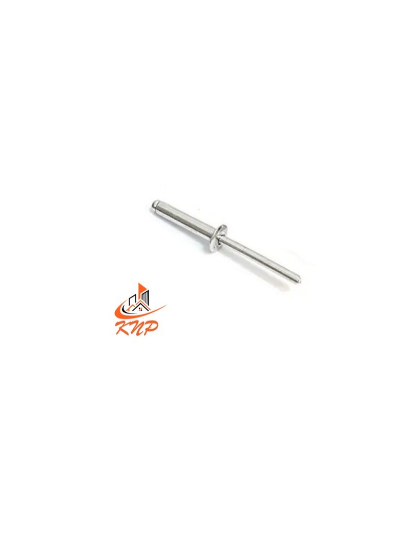 KNP KNP Aluminum Alloy Blind Rivets - Pack of 100 (4mm x 10mm) - Image 3