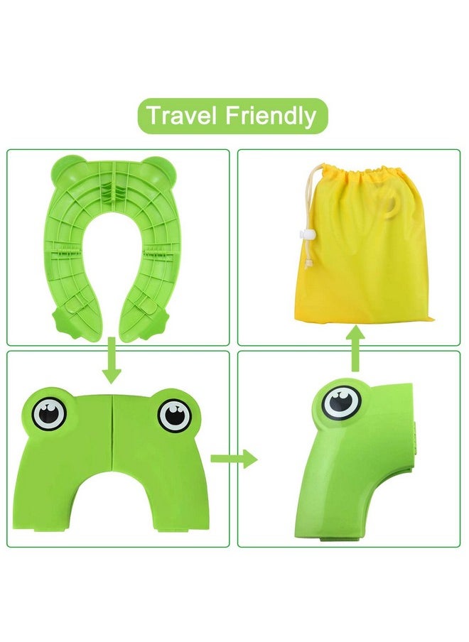 Portable Baby Toilet Seat Foldable Western Kids Potty Trainer Cover For Toddler Boys Girls Travel, Green, Plastic - pzsku/Z266281CD0883B1FFBFA1Z/45/_/1735566966/088b3149-c2a8-4dc0-a399-ab2f947e1e63