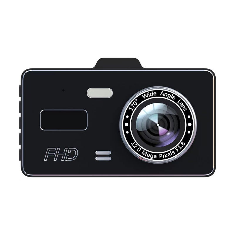 Hd 4-Inch 2.5D Touch Front And Rear Dual Recording Car Dvr24 Hour Parking Monitoring 1080P Driving Recorder - Image 2