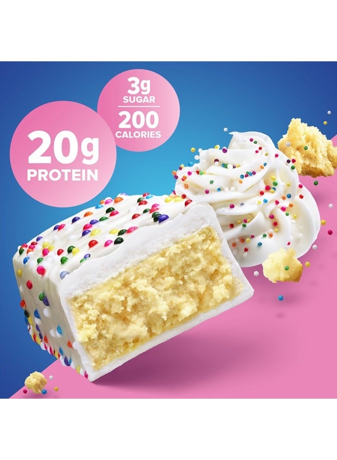 Pure Protein Bars, High Protein, Nutritious Snacks to Support Energy, Low Sugar, Gluten Free, Birthday Cake, 1.76 oz, Pack of 12 (Packaging May Vary)  - Image 4