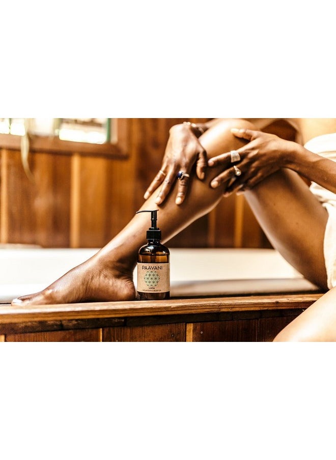 PAAVANI Ayurveda Vata Body Oil For Dry Skin Nourishing Oil Abhyanga Body Oil 4 Oz  - Image 4