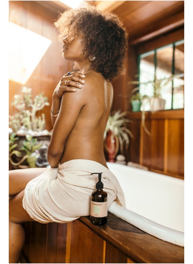 PAAVANI Ayurveda Vata Body Oil For Dry Skin Nourishing Oil Abhyanga Body Oil 4 Oz  - Image 3