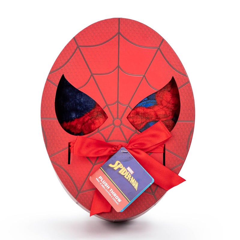 Jay Franco Marvel Spiderman Throw Blanket with Gift Box - Plush Throw Measures 46 x 60 Inches - Super Soft Special Edition Superhero Fleece Bedding  - Image 3