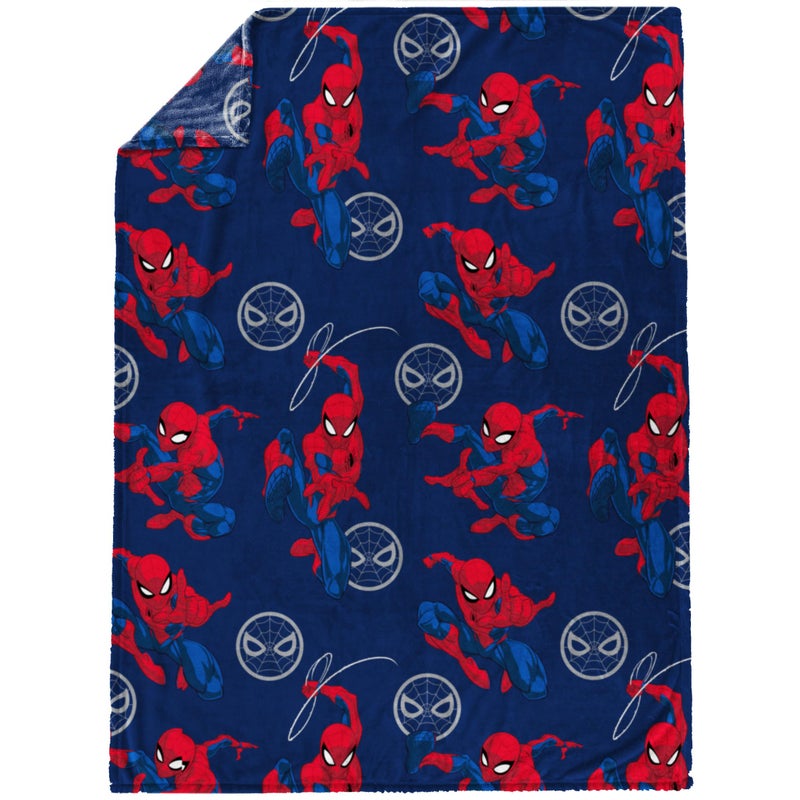 Jay Franco Marvel Spiderman Throw Blanket with Gift Box - Plush Throw Measures 46 x 60 Inches - Super Soft Special Edition Superhero Fleece Bedding  - Image 4