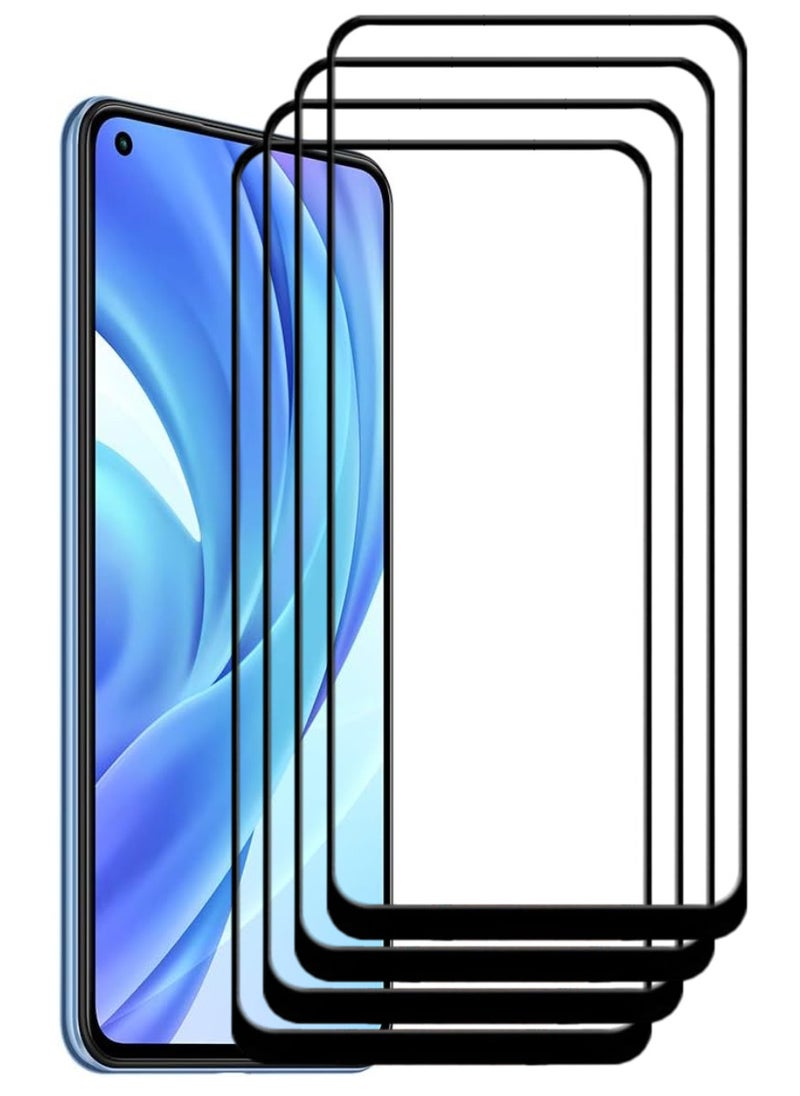 ACLIX 4 Pieces Antistatic ESD Dustproof Premium Quality High Definition Tempered Glass Screen Protector Designed For Xiaomi Mi 11 Lite - Image 1