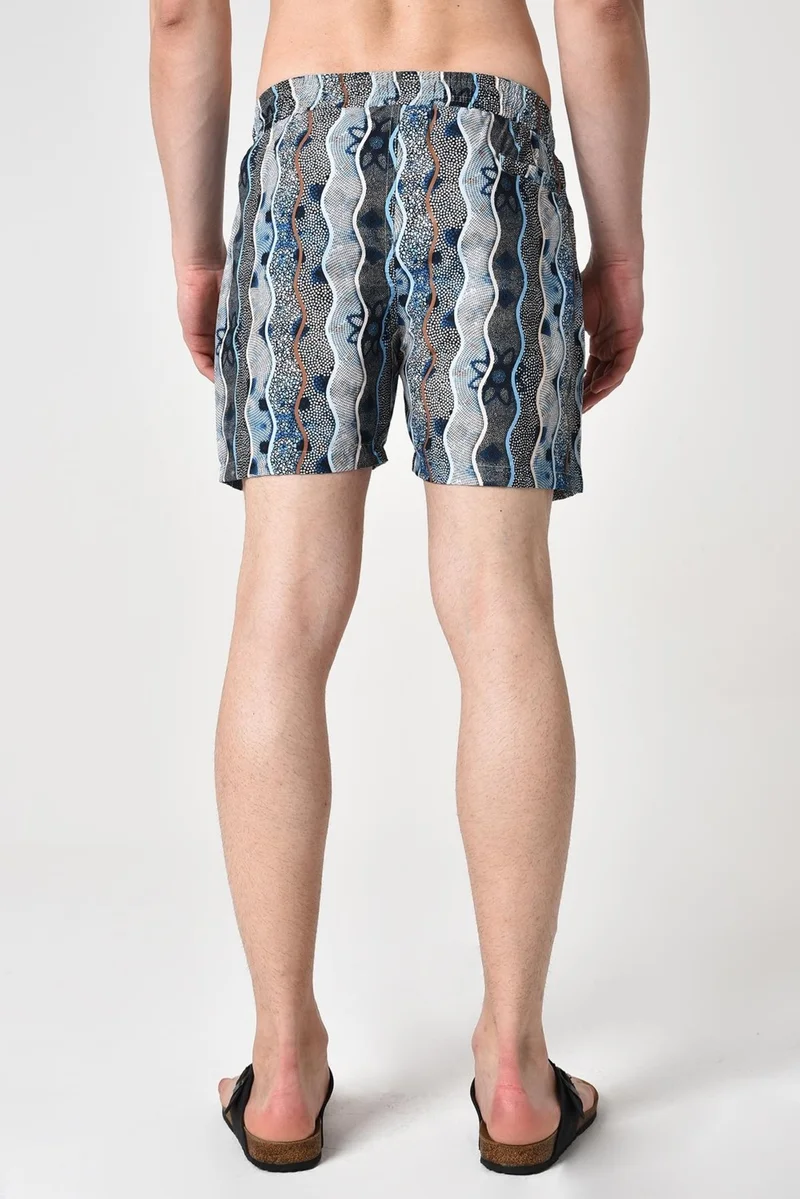 الكسندر جاردي Patterned Swim Shorts (E22-GRANZ00)