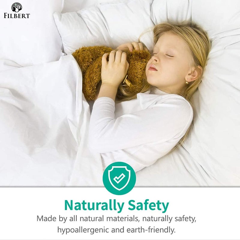 Filbert Premium 300 GSM Comforter Super Soft Fluffy Revesible Comforter 90 x 90 Inches228cm x 228cm Queen Size ComforterSilverPeach - Image 5
