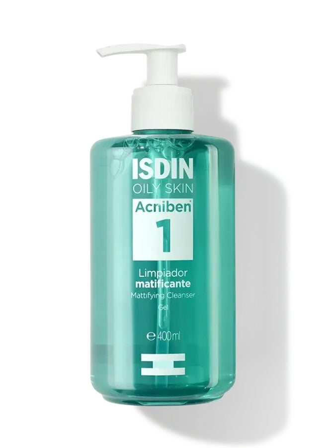إيسدن ISDIN Acniben Mattifying Cleanser Gel 400ml - Image 1