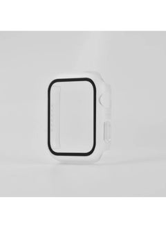 Applicable To Apple Iwatch8/9/10 Watch Case PC Case Film Integrated Protective Case Ultra3 49mm Protective Case-Color:Transparent-Exterior Dimension:S10 42mm With Packaging