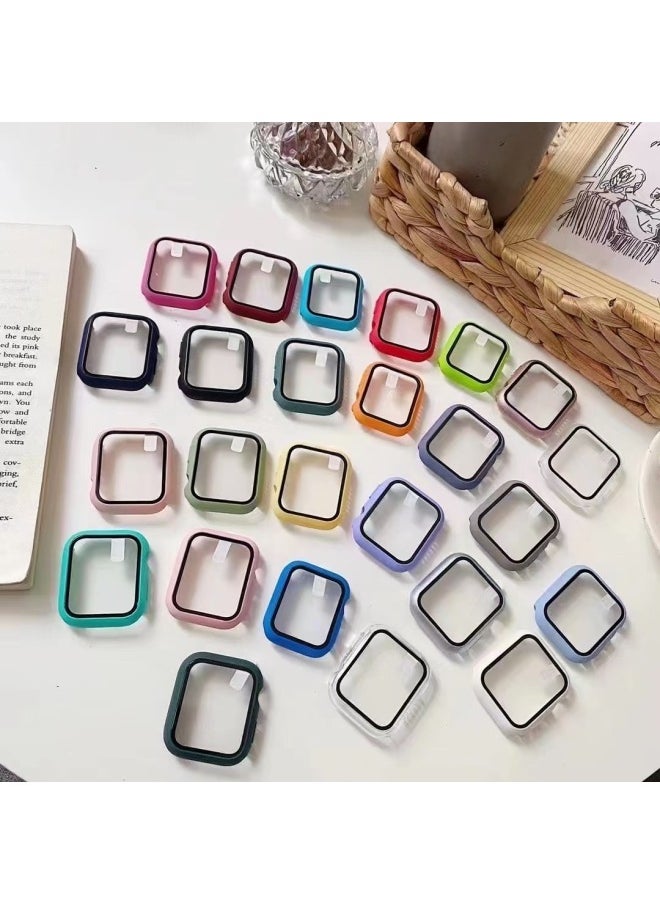 Generic - Applicable To Apple Iwatch8/9/10 Watch Case PC Case Film Integrated Protective Case Ultra3 49mm Protective Case-Color:Transparent-Exterior Dimension:S10 42mm With Packaging - Image 1