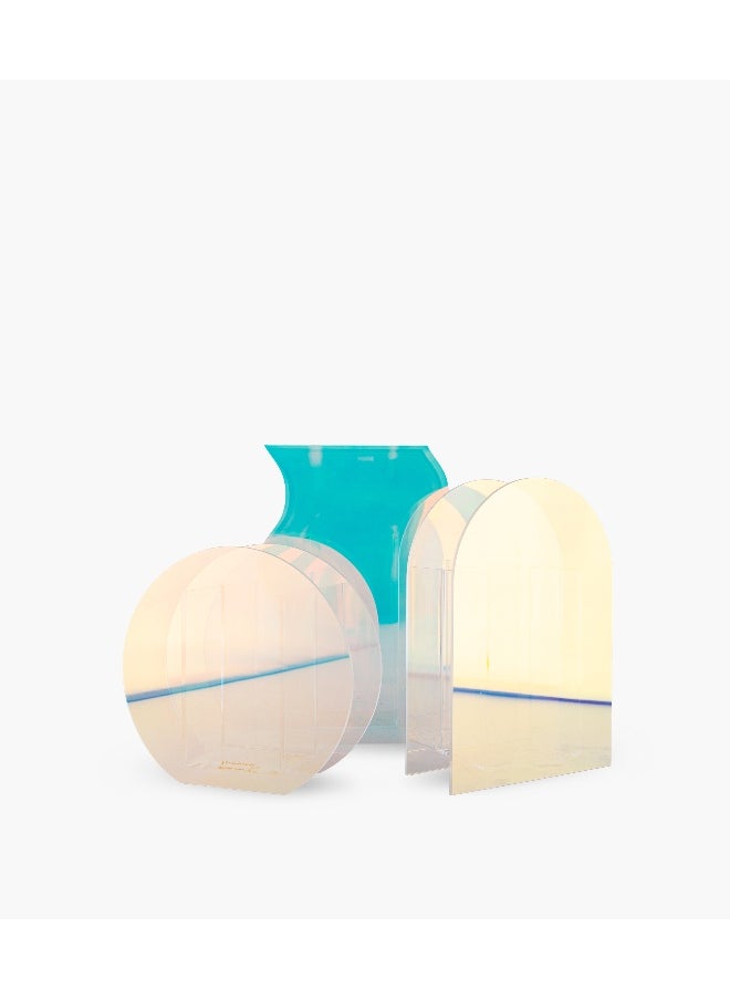 Roomours Oliver Iridescent Large Vase - Clear  - Image 5
