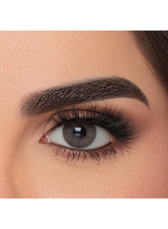MyLense Contact Lenses - Monthly Lenses Smoky Gray Color - Pair in Box - Image 1