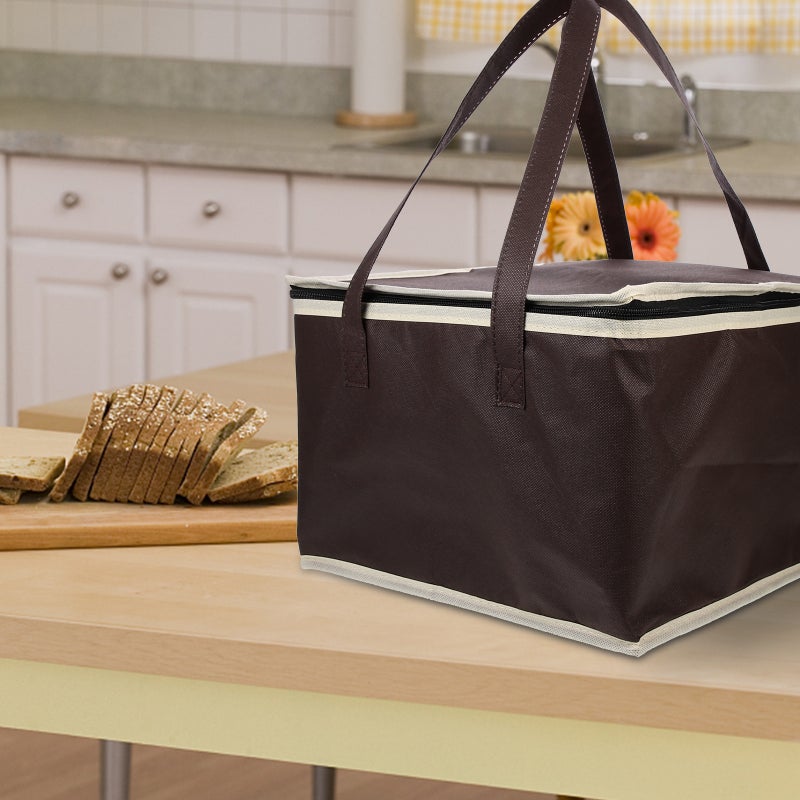 Insulated Grocery Bag Food Bag Non-woven Fabric Bag Cake Wrapping Pouch - Image 1
